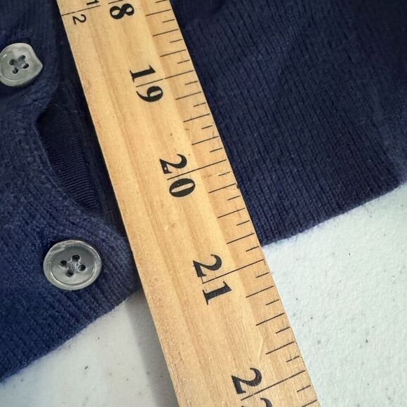 Ralph Lauren Women’s Button-Up Sweater Size Medium Classic Pony Logo - Picture 10 of 12